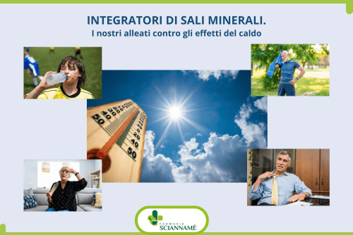 Integratori di sali minerali: i nostri alleati contro gli effetti del caldo