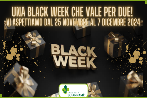 Immagine relativa al post intitolato Una Black week che vale per due! 