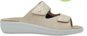 CALZATURA ANTONIA ELASTIC PRINTED SUEDE+SYNTH W LIGHT TAUPE 38 - farmaidea24.com