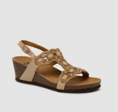 CALZATURA LERICI T-BAR SANDAL MICROFIBRE+STONES W BEIGE 41 - farmaidea24.com