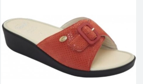 CALZATURA MANGO SQUARED PRINTED SUEDE W RUST 37 - farmaidea24.com