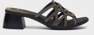 CALZATURA NISIDA MICROFIBRE+STRASS BIS W BLACK 36 - farmaidea24.com