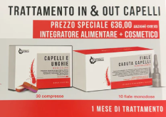 FPR CAPELLI E UNGHIE 30 COMPRESSE + FIALE ANTICADUTA 10 X 3,5 ML COFANETTO - farmaidea24.com
