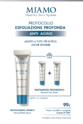 MIAMO 2025 COFANETTO PROTOCOLLO ANTI RUGHE RENEWAL PEEL SERUM PF + RENEWAL PEEL SERUM 5 ML 2 PEZZI - farmaidea24.com