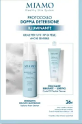 MIAMO 2025 PROTOCOLLO DOPPIA DETERSIONE ILLUMIN RADIANCE FOAM CLEANSER + MINI CRYSTAL OIL PEPTIDE CLEANSER 50 ML - farmaidea24.com