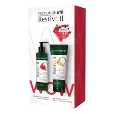 RESTIVOIL TECNONATURE BIPACCO ILLUMINANTE SHAMPOO 250 ML + BALSAMO 200 ML - farmaidea24.com