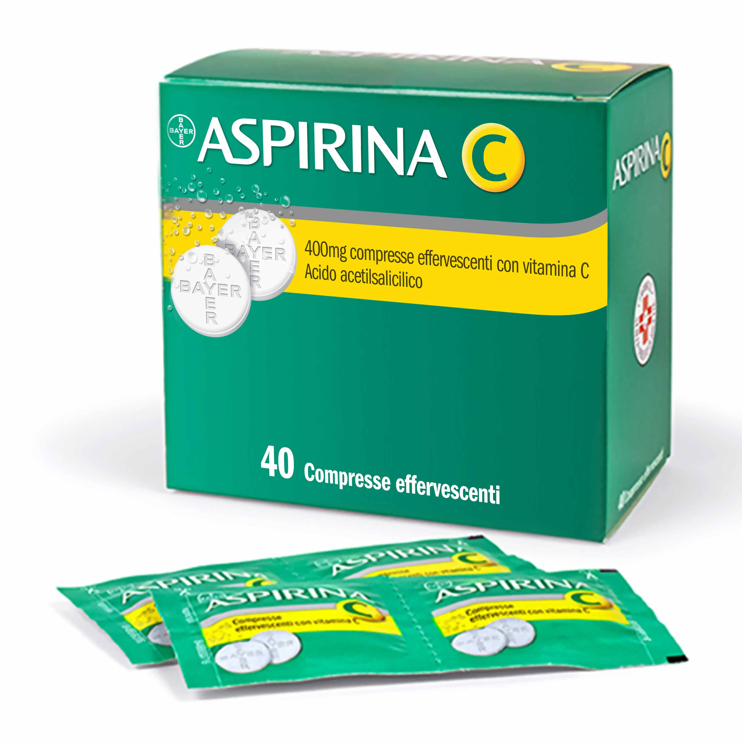 ASPIRINA C*40CPR EFF 400+240MG - farmaidea24.com