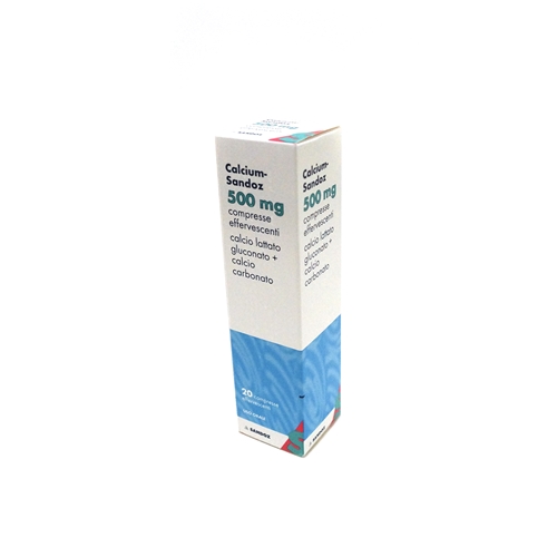 CALCIUM SANDOZ*20CPR EFF 500MG - farmaidea24.com
