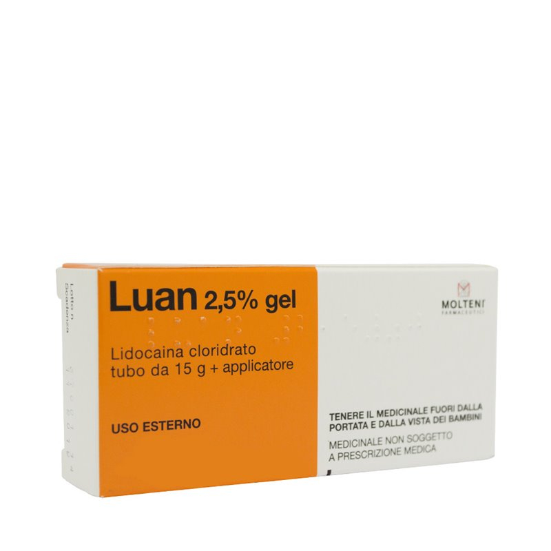 LUAN*GEL 15G 2,5%+APPLICATORE - farmaidea24.com