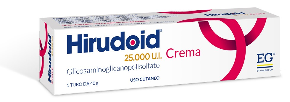 HIRUDOID 25000UI*CREMA 40G - farmaidea24.com