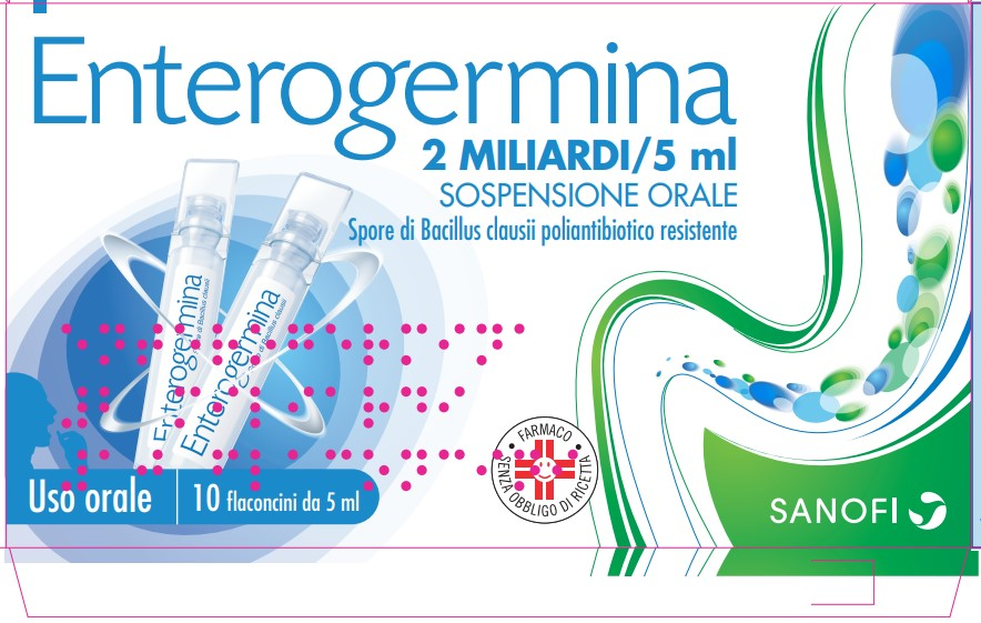 ENTEROGERMINA*OS 10FL 2MLD/5ML - farmaidea24.com