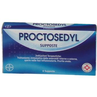 PROCTOSEDYL*6SUPPOSTE - farmaidea24.com
