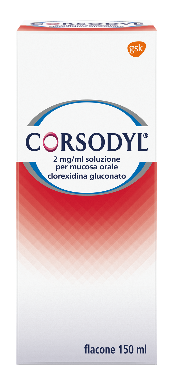 CORSODYL*SOLUZ 150ML 200MG/100 - farmaidea24.com