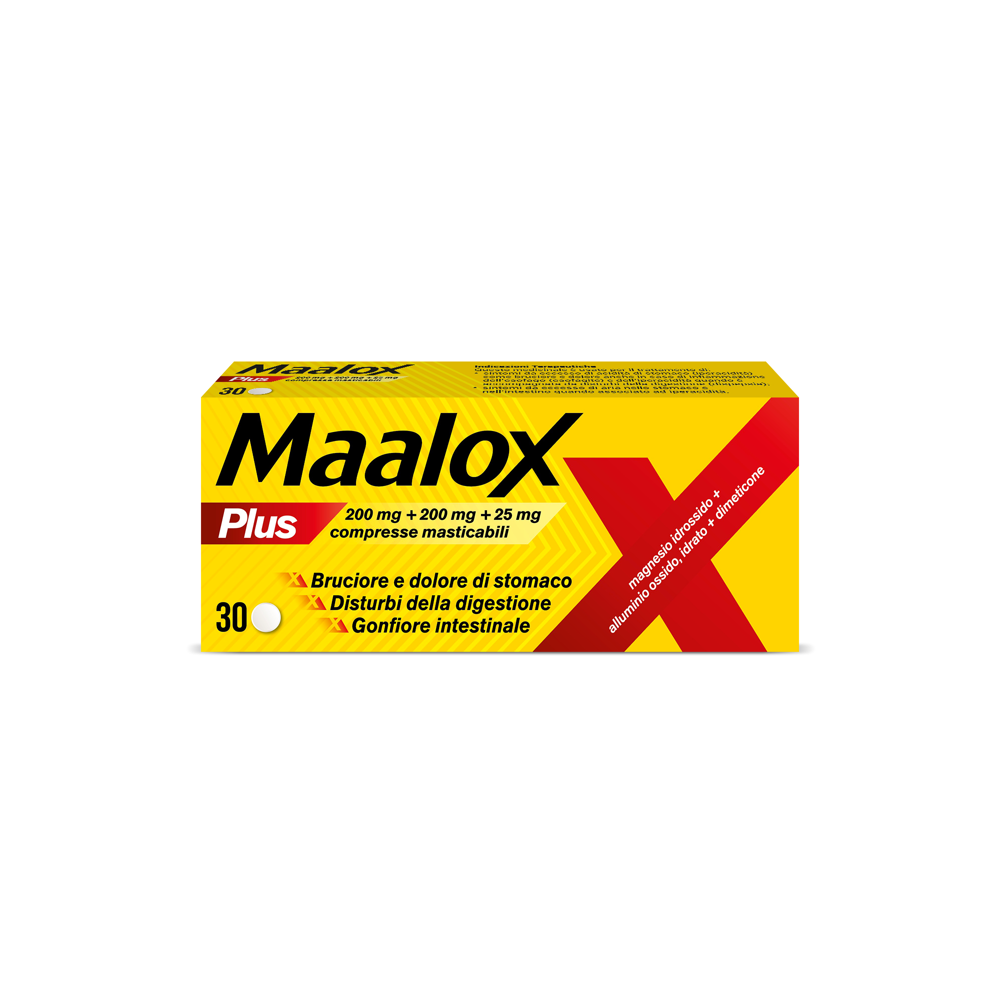 MAALOX PLUS*30CPR MAST - farmaidea24.com