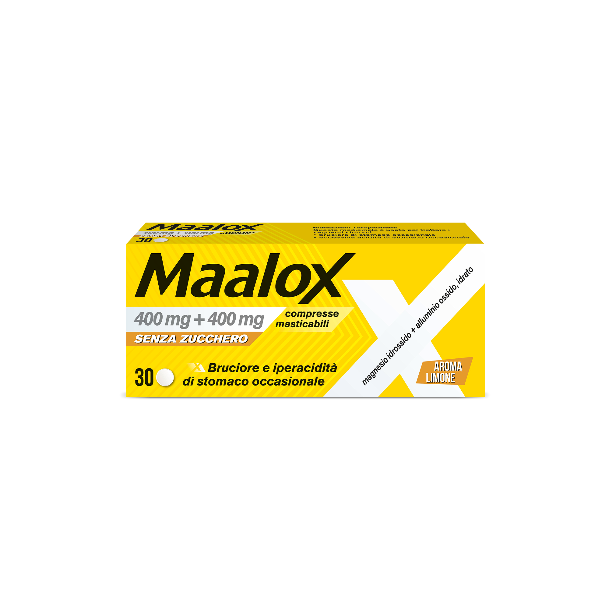 MAALOX*S/Z 30CPR LIMO400+400MG - farmaidea24.com