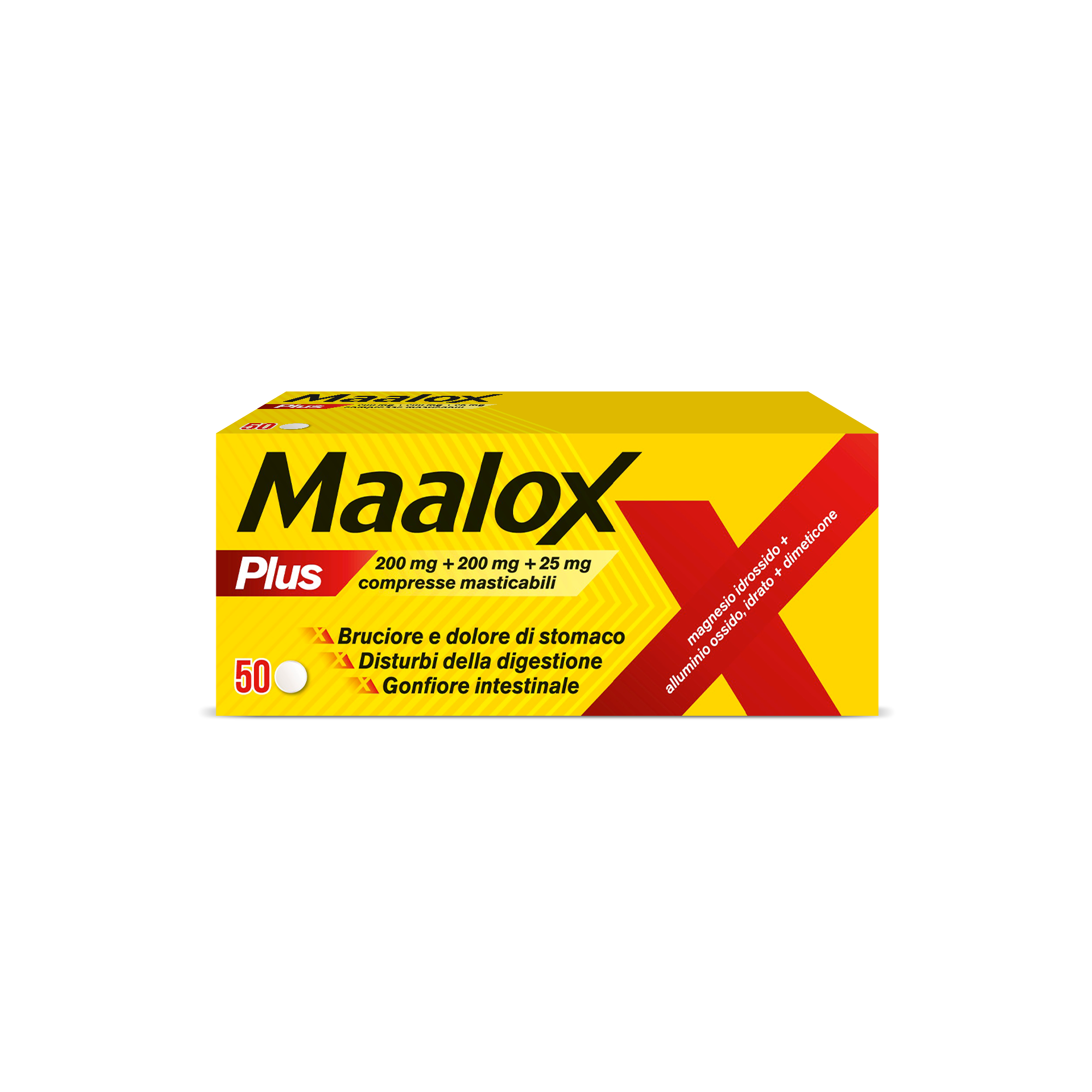 MAALOX PLUS*50CPR MAST - farmaidea24.com