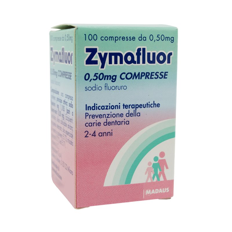 ZYMAFLUOR*100CPR 0,50MG - farmaidea24.com