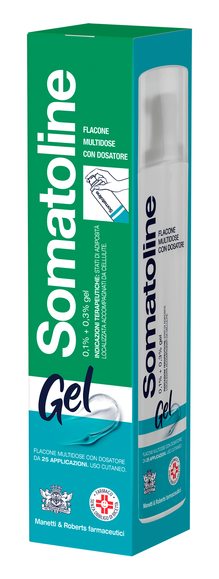 SOMATOLINE*GEL 250ML 0,15+0,3% - farmaidea24.com