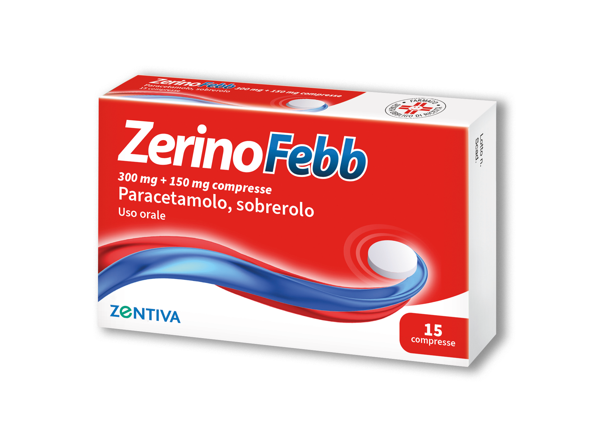 ZERINOFEBB*AD 15CPR 300+150MG - farmaidea24.com