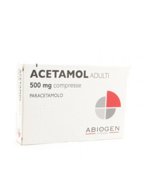 ACETAMOL*AD 20CPR 500MG - farmaidea24.com