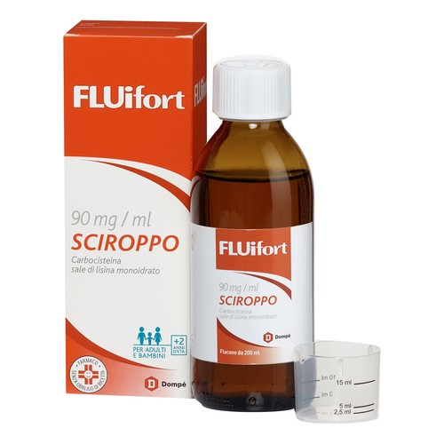 FLUIFORT*SCIR 200ML 90MG/ML+MI - farmaidea24.com