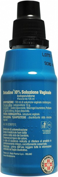 BETADINE*SOLUZ VAG 125ML 10% - farmaidea24.com