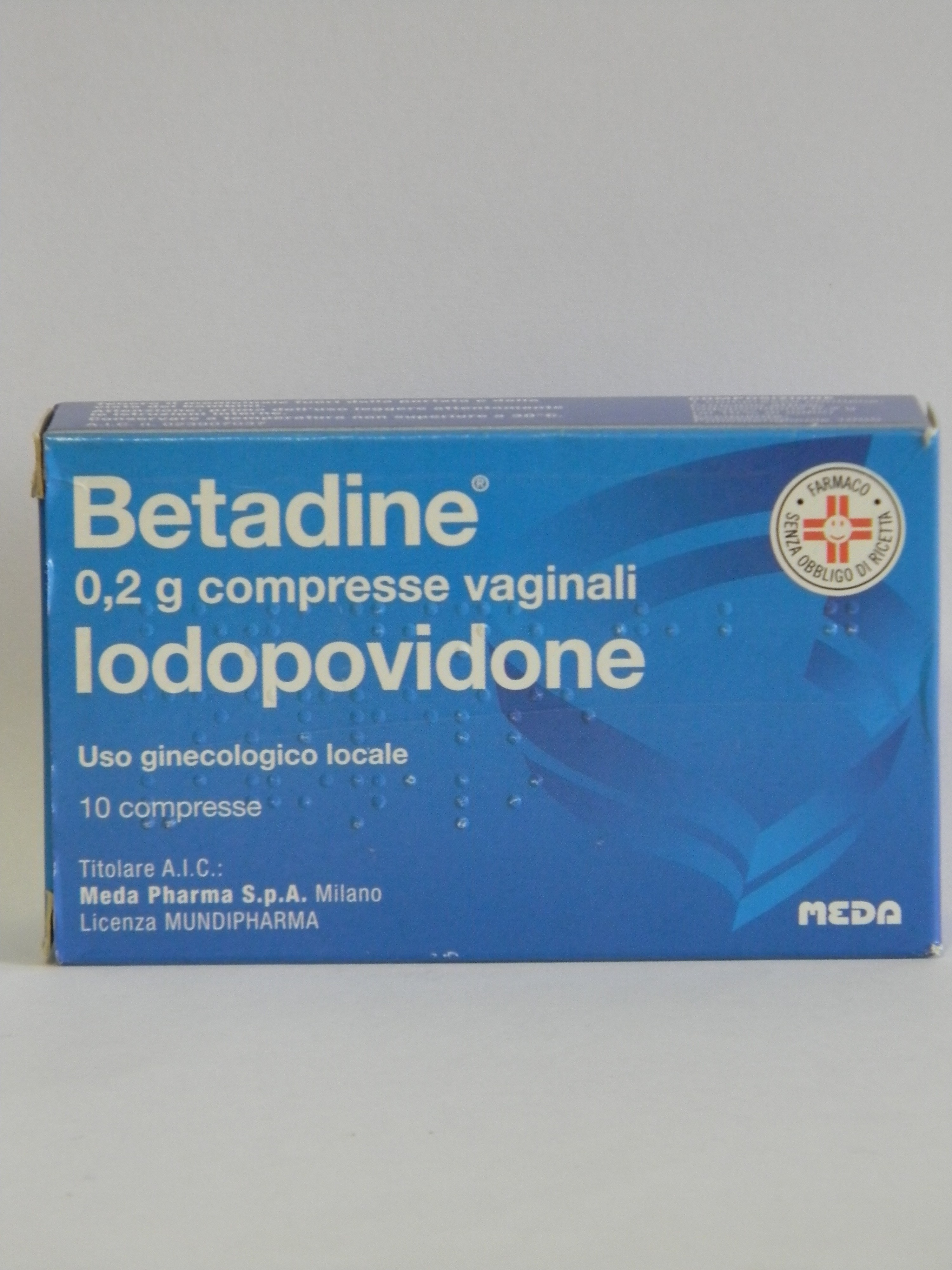 BETADINE*10CPR VAG 200MG - farmaidea24.com