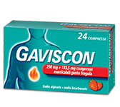 GAVISCON*24CPR FRAG250+133,5MG - farmaidea24.com