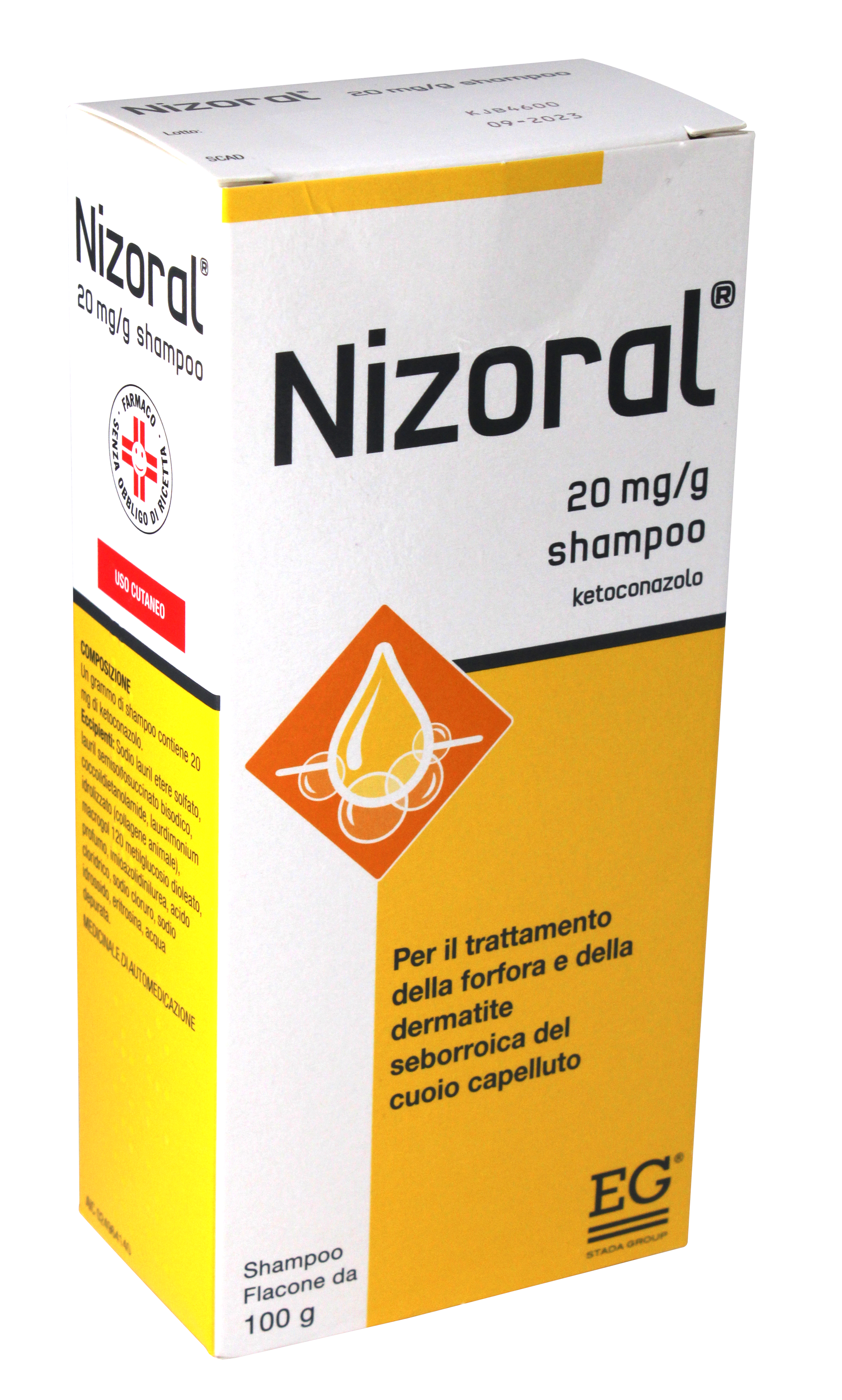 NIZORAL*SHAMPOO FL 100G 20MG/G - farmaidea24.com