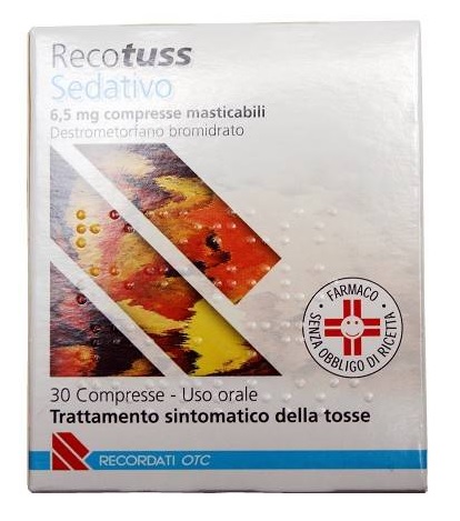 RECOTUSS SEDAT*30CPR MAST6,5MG - farmaidea24.com