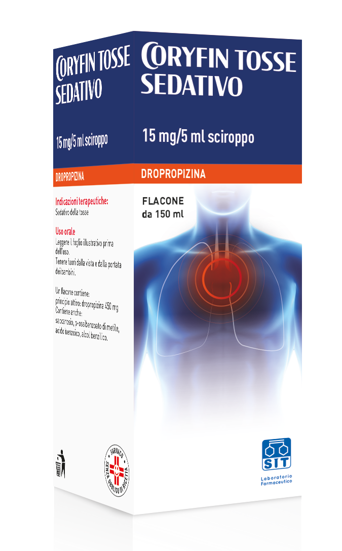 CORYFIN TOSSE SE*150ML15MG/5ML - farmaidea24.com