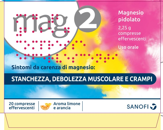 MAG 2*20CPR EFF 2,25G - farmaidea24.com