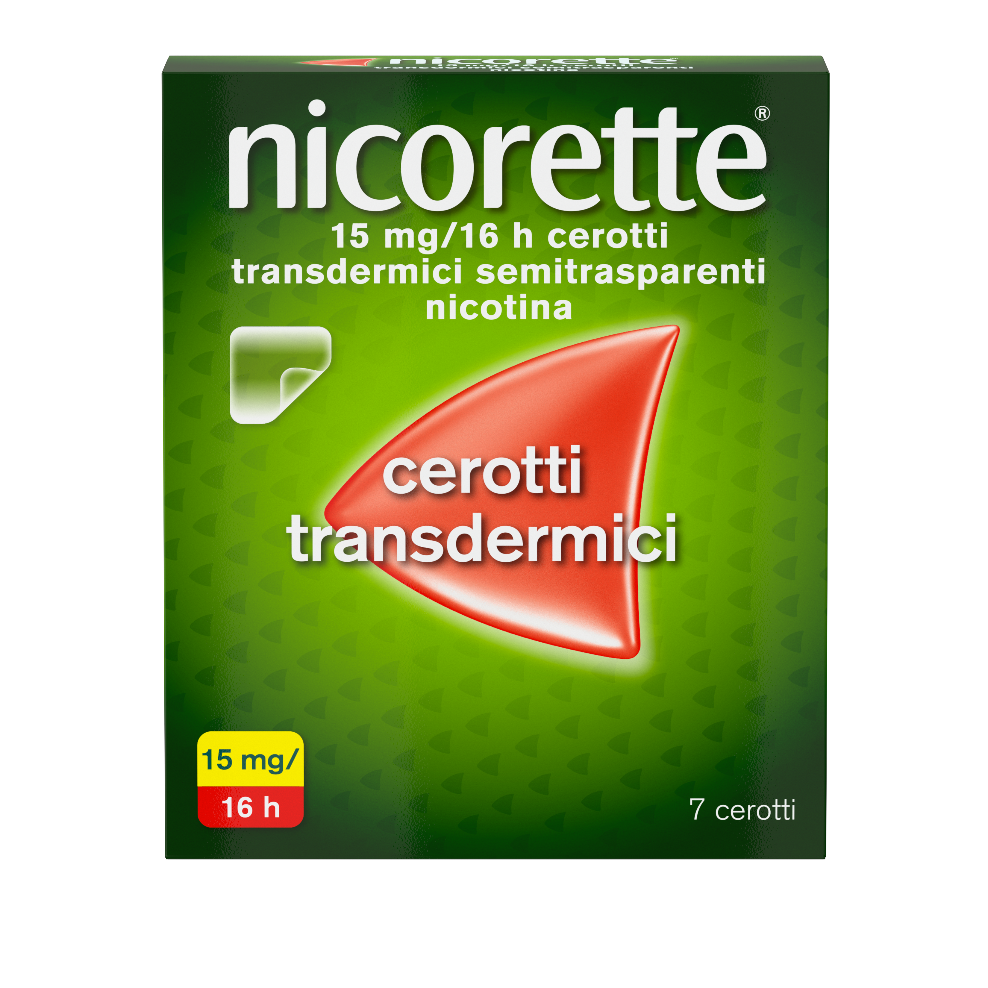 NICORETTE*7CER TRANSD 15MG/16H - farmaidea24.com