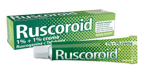 RUSCOROID*CREMA RETT 40G 1%+1% - farmaidea24.com