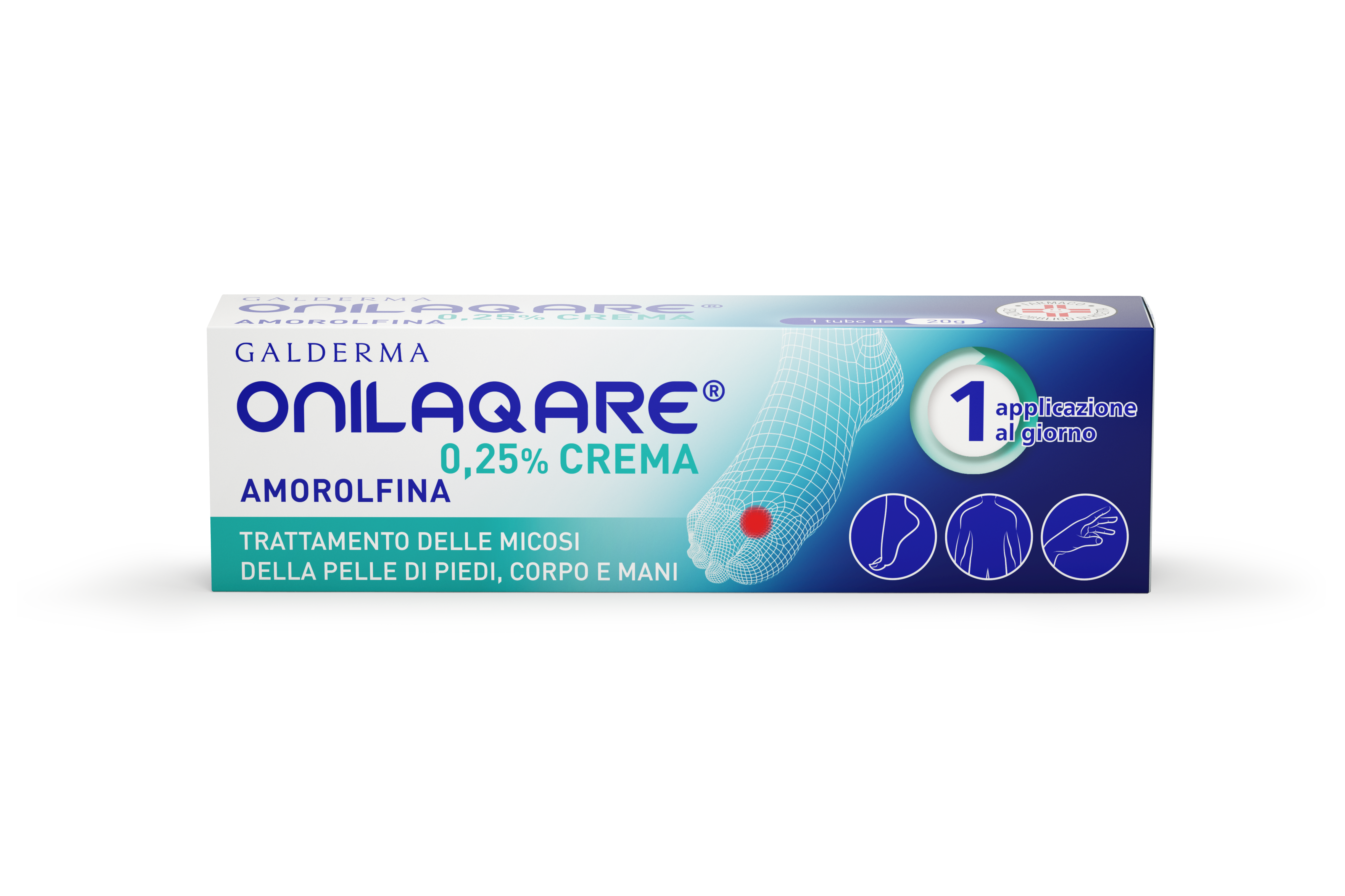 ONILAQARE*DERM CREMA 20G 0,25% - farmaidea24.com