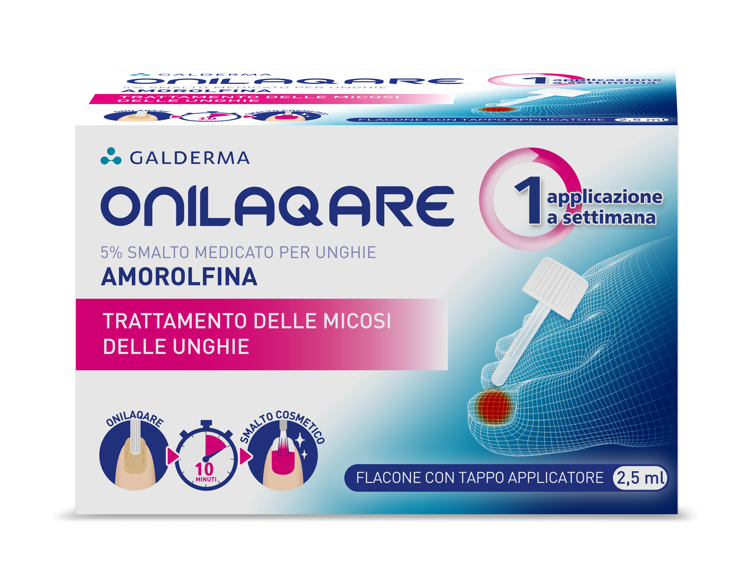 ONILAQARE*SMALTO UNGHIE 2,5ML - farmaidea24.com