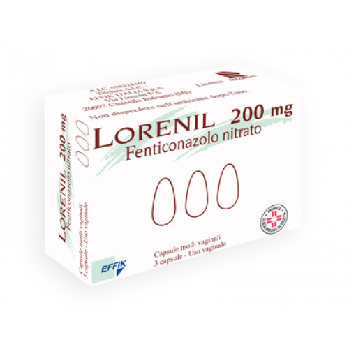 LORENIL*3CPS MOLLI VAG 200MG - farmaidea24.com