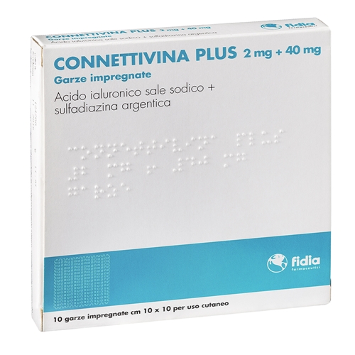 CONNETTIVINA PLUS*10GARZE10x10 - farmaidea24.com