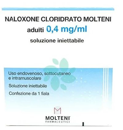 NALOXONE CLOR MOLT*F 0,4MG 1ML - farmaidea24.com