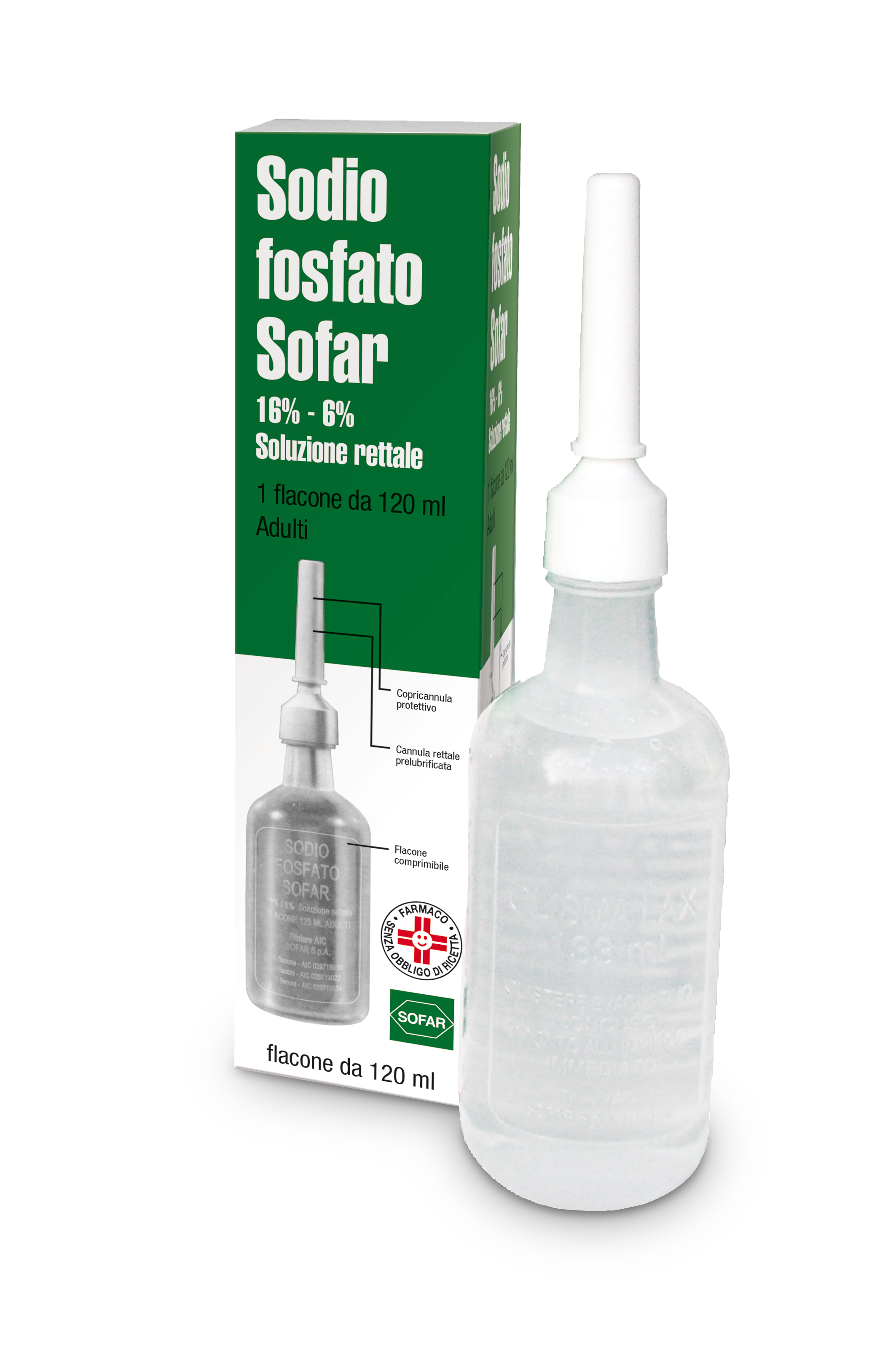 SODIO FOSFATO ALFA*RETT 120ML - farmaidea24.com