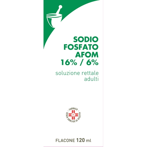 SODIO FOSFATO AFOM*120ML+CAN - farmaidea24.com