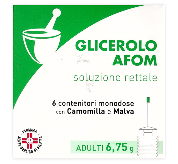GLICEROLO AFOM*AD 6CONT 6,75G - farmaidea24.com