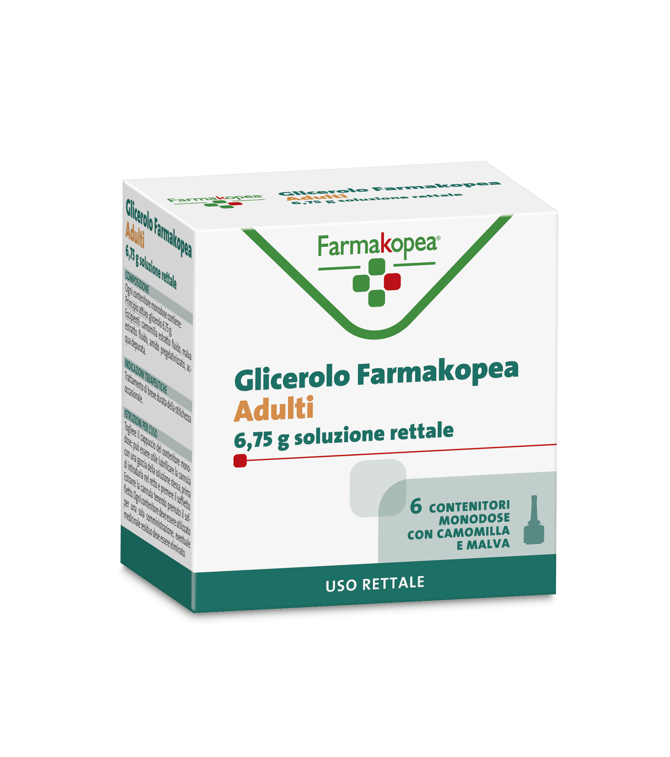 GLICEROLO FARMAK*AD 6CONT6,75G - farmaidea24.com