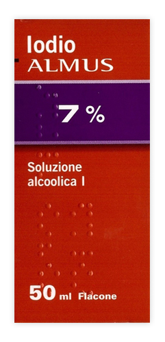IODIO ALMUS*50ML 7%+5% - farmaidea24.com