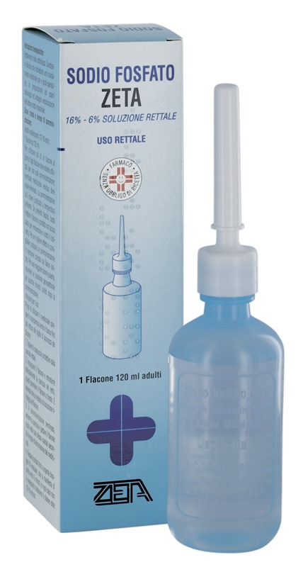 SODIO FOSFATO ZETA*RETT 120ML - farmaidea24.com