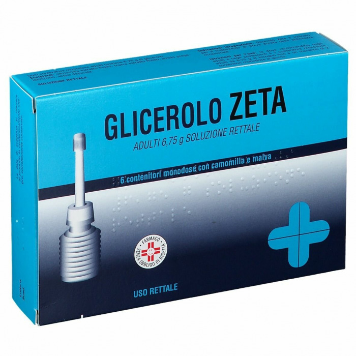 GLICEROLO ZETA*6CONT 6,75G CAM - farmaidea24.com