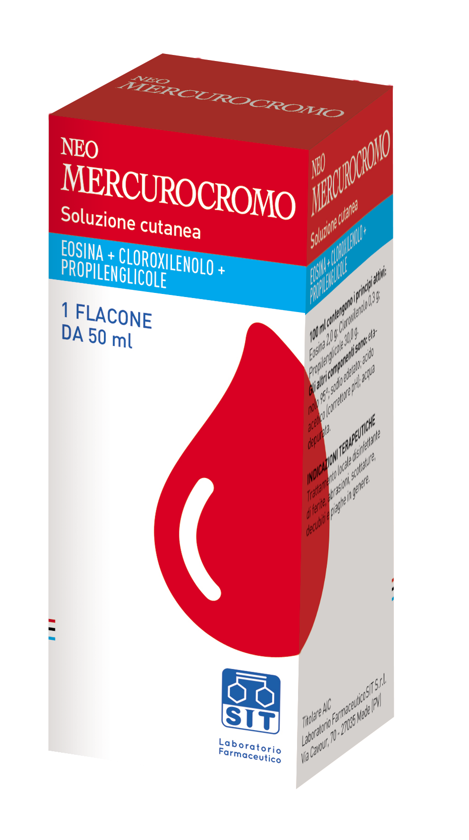 NEOMERCUROCROMO*SOLUZ FL 50ML - farmaidea24.com