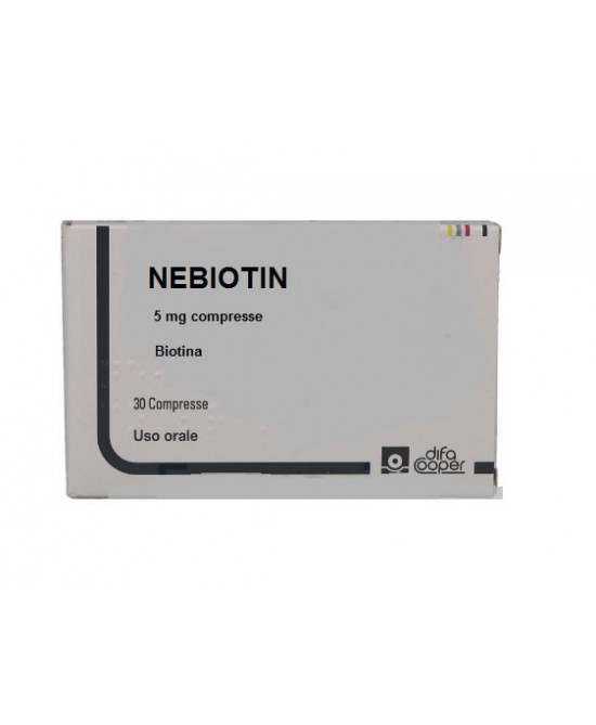 NEBIOTIN*30CPR 5MG - farmaidea24.com