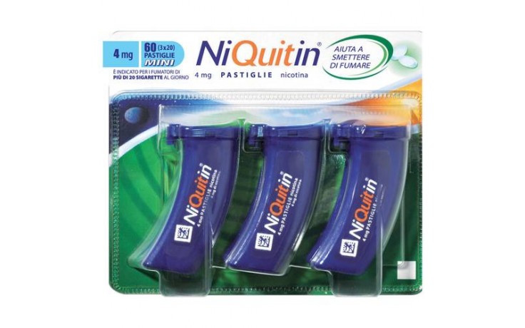 NIQUITIN*60PASTL 4MG MENTA FL - farmaidea24.com
