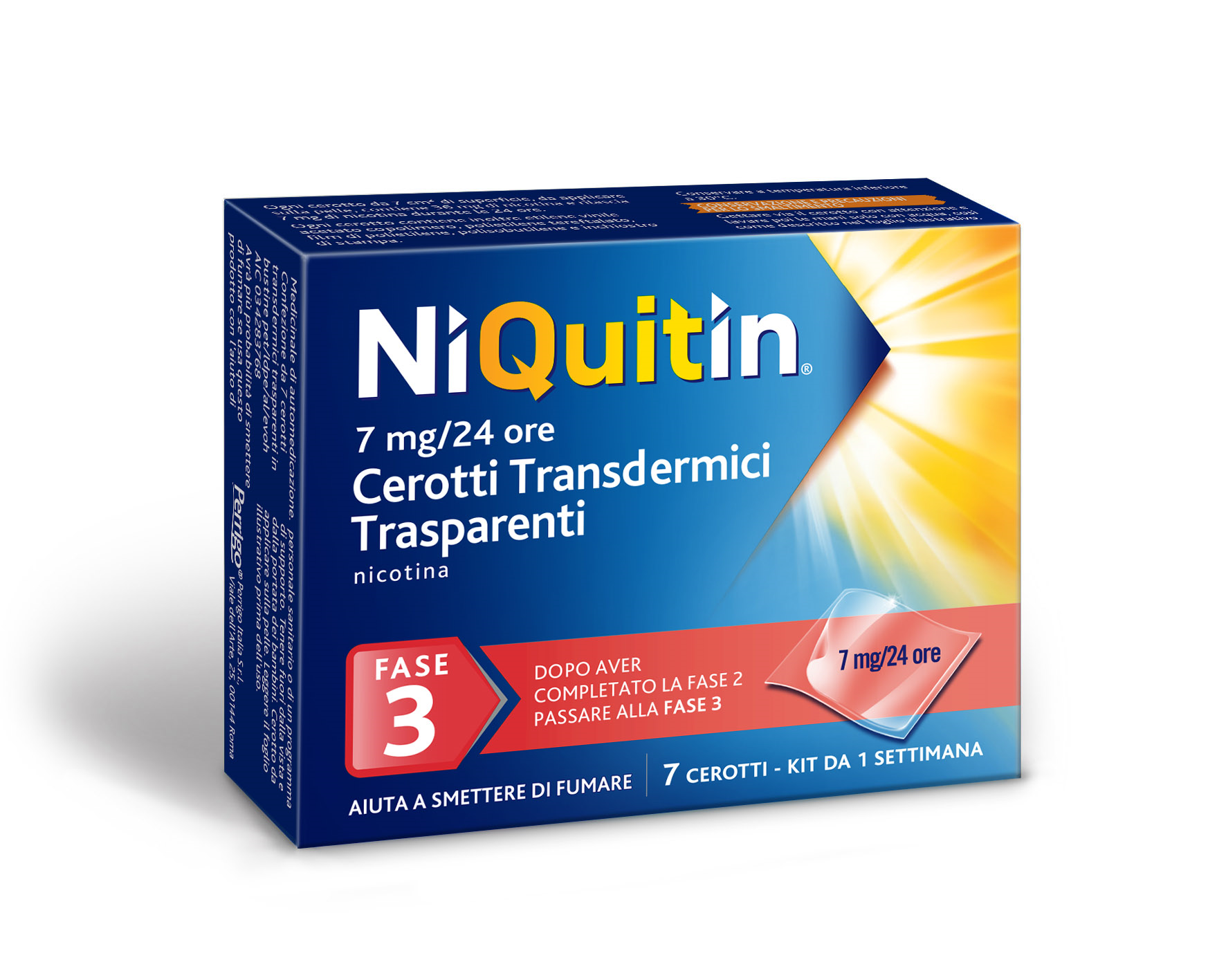 NIQUITIN*7CER TRANSD 7MG/24H - farmaidea24.com